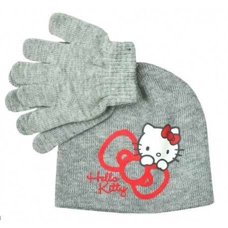 Set čepice s rukavicemi Hello Kitty